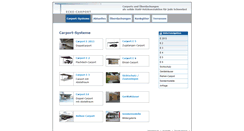 Desktop Screenshot of ecke-carport.de